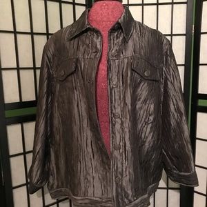 Like New -Ruby Rd.-Metallic Dressy Jacket/Top